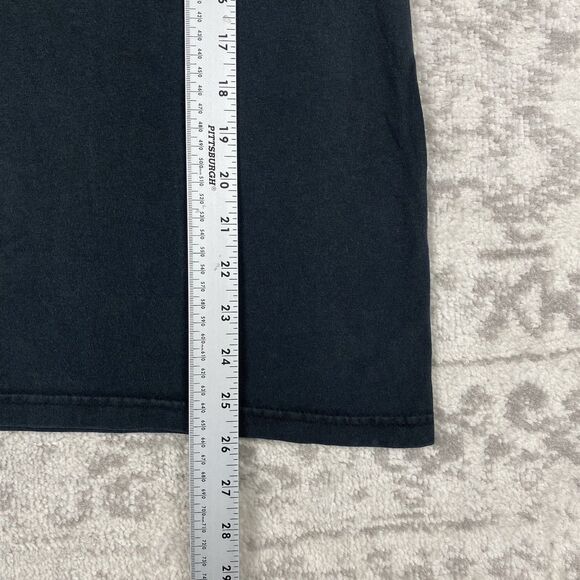 Vintage 2001 Game Shine The Code T Shirt Black Spellout Y2K Mens Size Large - Picture 2 of 5